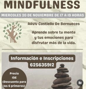 Lee más sobre el artículo Taller de Mindfulness y Técnicas de Relajación – 20 de Noviembre