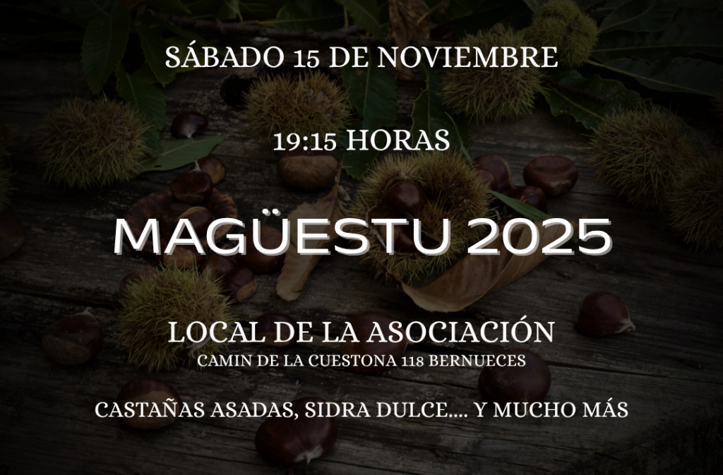 Fiesta de Magüestu 2025 en Bernueces