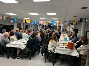 Vecinos celebran el Magüestu 2025 en Bernueces